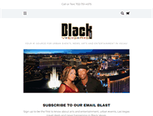 Tablet Screenshot of blackvegas.com